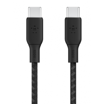 Belkin CAB014bt2MBK BoostCharge USB-C 至 USB-C 100W 連接線 (黑色) (2米)